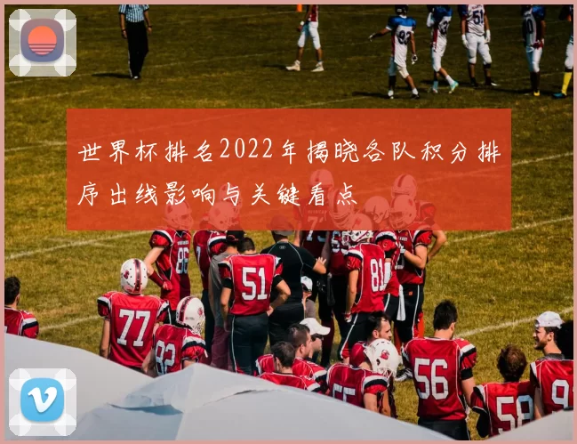 世界杯排名2022年揭晓各队积分排序出线影响与关键看点